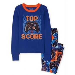 TCP - Boys Top Score Gamer Snug Fit Cotton Pajamas - Blue - Size 12